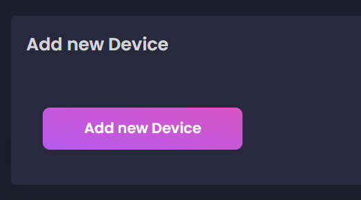 add new device